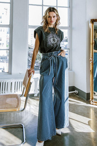 EVERYTHING COUNTS DENIM PANTS - Glamourous Grace