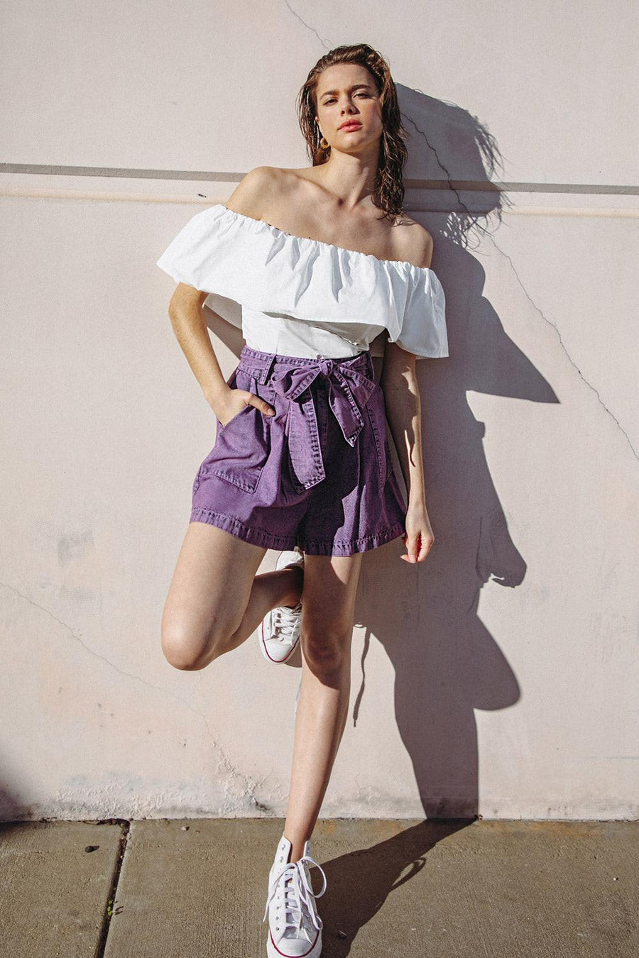 EVERYDAY CASUAL DENIM SHORTS - Glamourous Grace