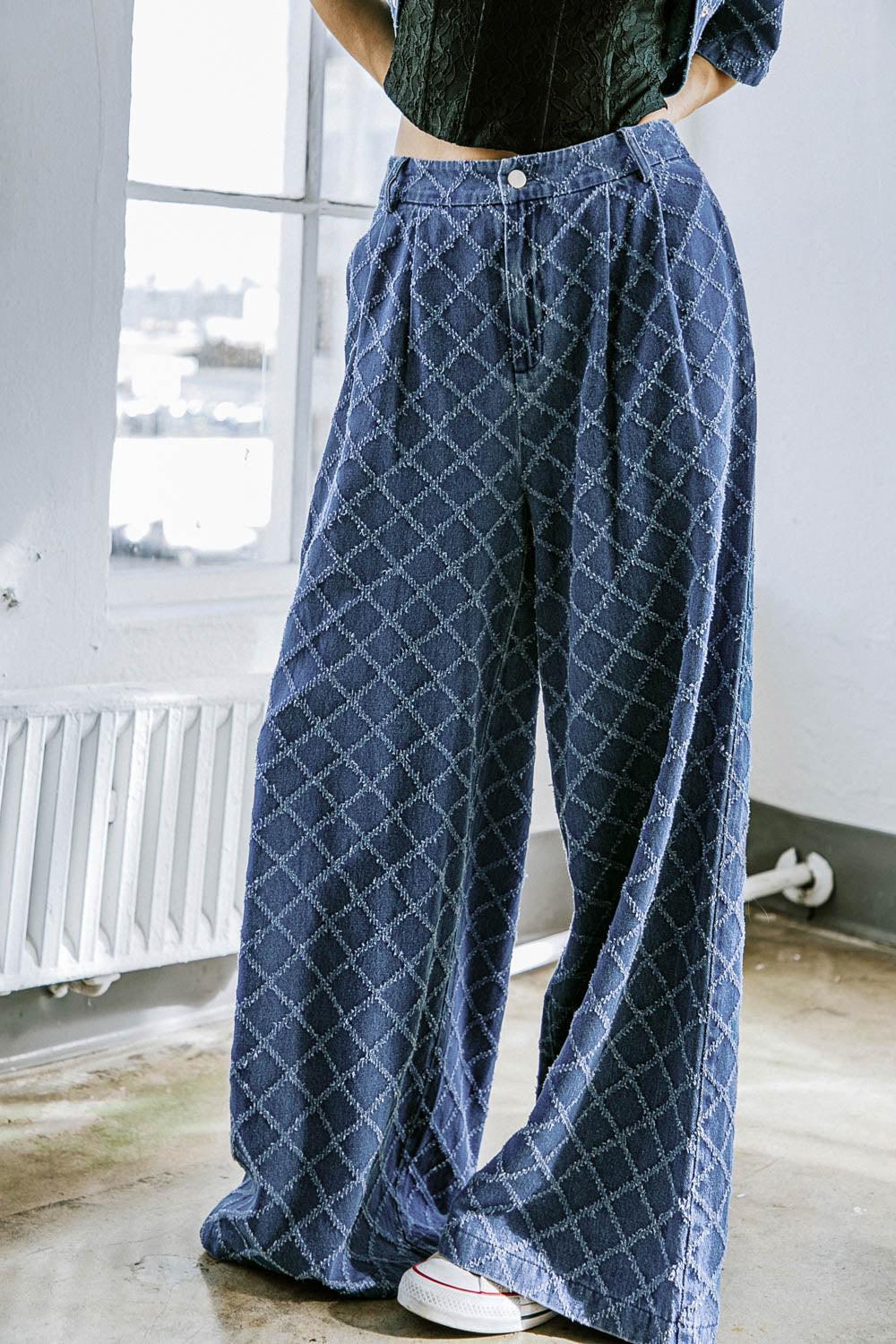 IT'S A SECRET DENIM PANTS - Glamourous Grace