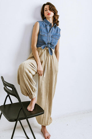 A CHILL MOMENT JOGGER PANTS - Glamourous Grace