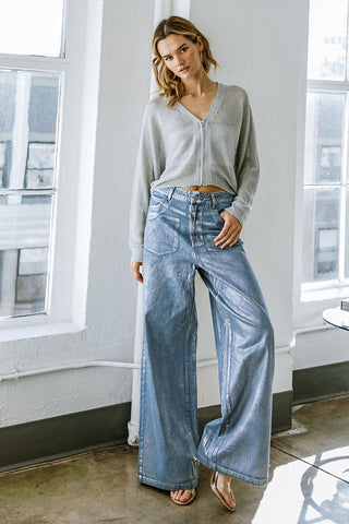 HERE GOES NOTHING SWEATER TOP - Glamourous Grace