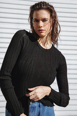 ALL BETS ARE OFF SWEATER TOP - Glamourous Grace