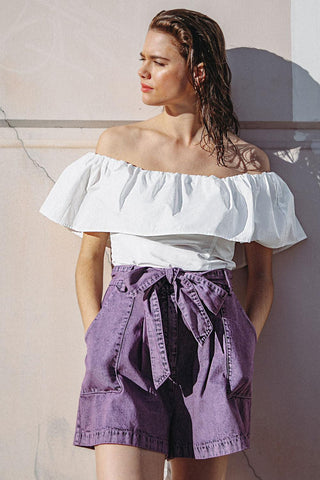 TIME FOR SOMETHING WOVEN TOP - Glamourous Grace