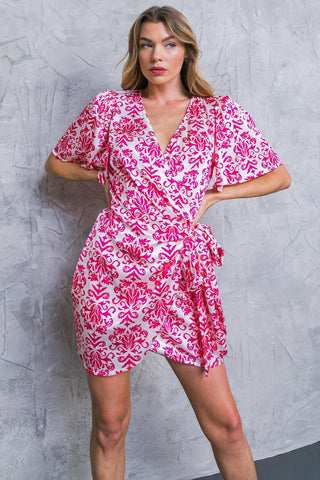 MOVE OVER WOVEN MINI DRESS - Glamourous Grace