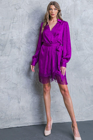 NEVER GONNA GIVE UP WOVEN MIDI DRESS - Glamourous Grace