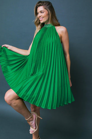 FIESTA FRIDAY WOVEN MINI DRESS - Glamourous Grace