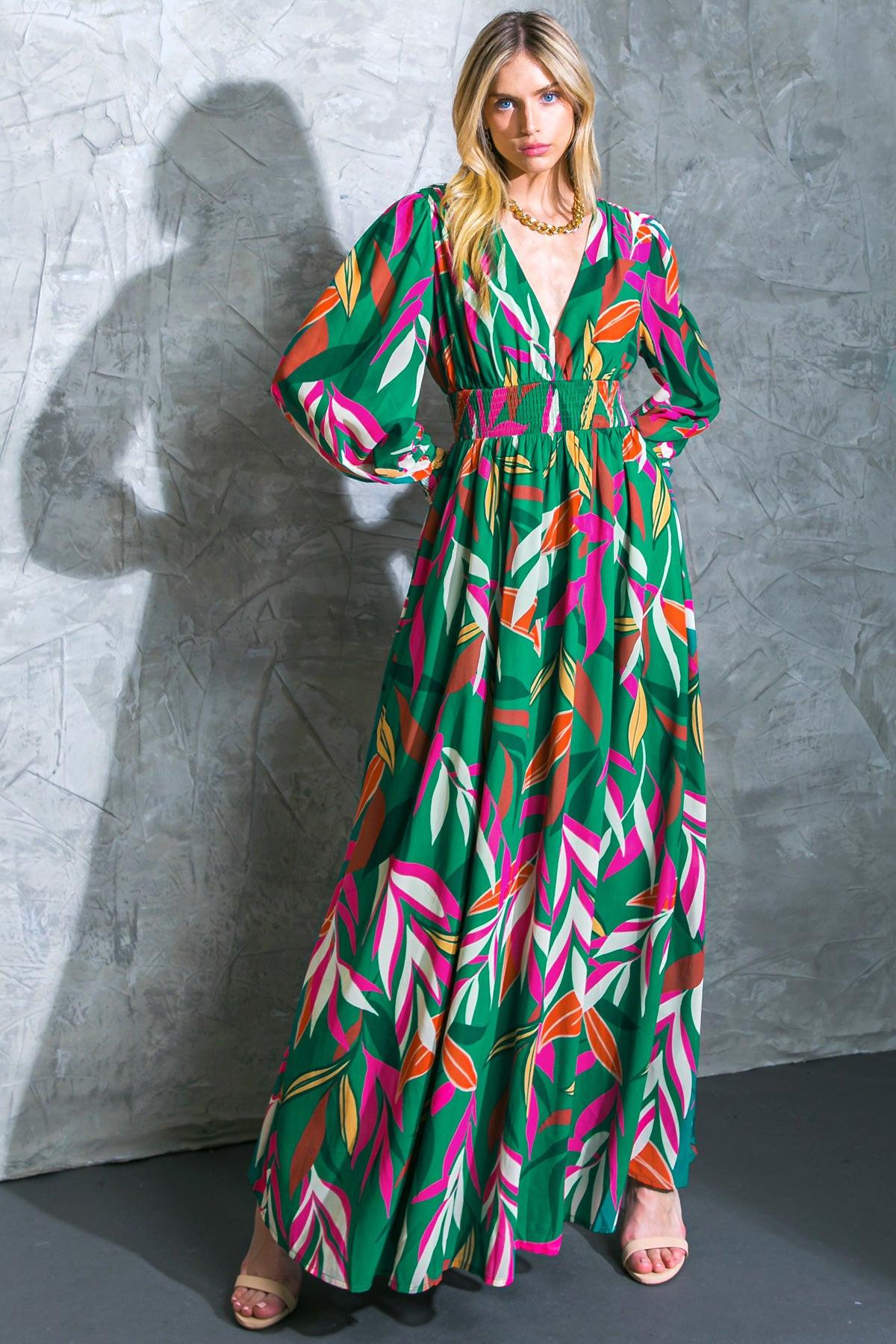 GONE COASTAL WOVEN MAXI DRESS - Glamourous Grace