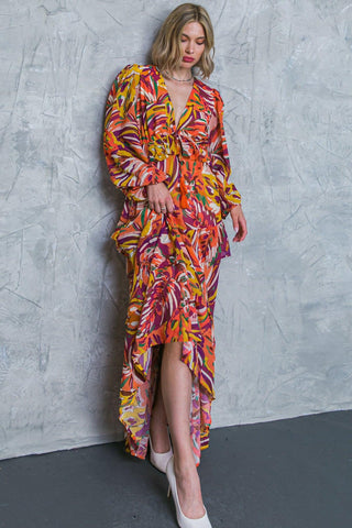 WONDERFUL SOUL WOVEN MAXI DRESS - Glamourous Grace