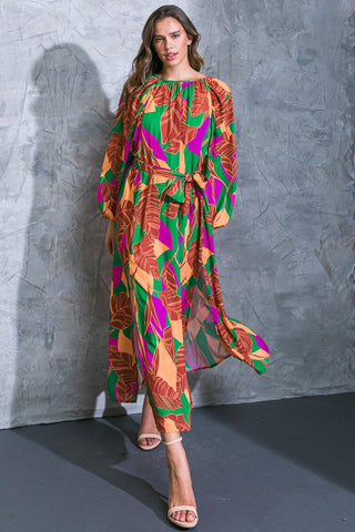 CUE THE CHIC WOVEN MIDI DRESS - Glamourous Grace