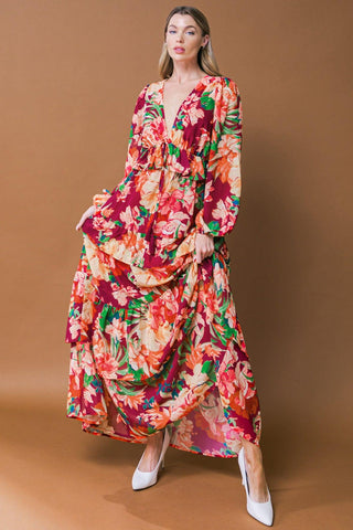 LEAVE YOU SPEECHLESS WOVEN MAXI DRESS - Glamourous Grace