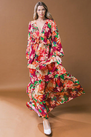 LEAVE YOU SPEECHLESS WOVEN MAXI DRESS - Glamourous Grace