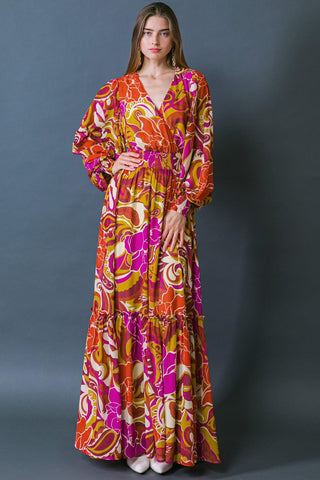 READY FOR THE SPOTLIGHT WOVEN MAXI DRESS - Glamourous Grace