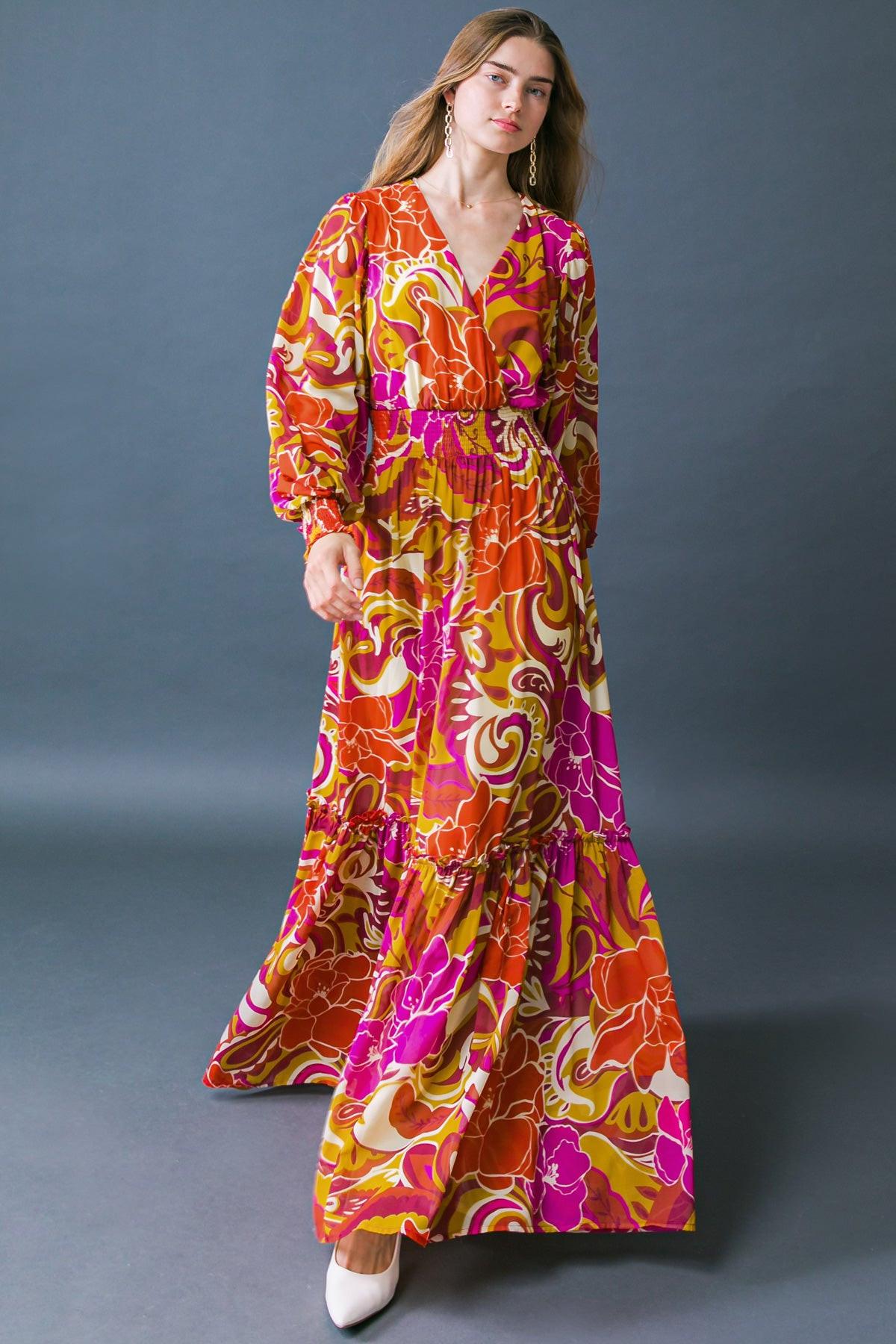 READY FOR THE SPOTLIGHT WOVEN MAXI DRESS - Glamourous Grace