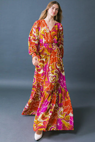 READY FOR THE SPOTLIGHT WOVEN MAXI DRESS - Glamourous Grace