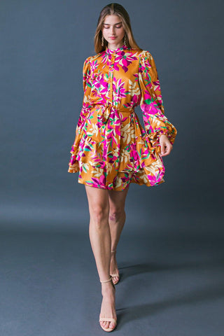 JUST BELIEVE IN ME WOVEN MINI DRESS - Glamourous Grace