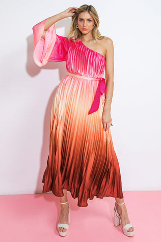 YOU'RE MY LOVER WOVEN MIDI DRESS - Glamourous Grace