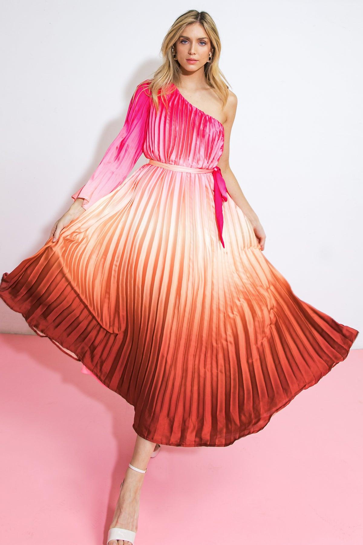 YOU'RE MY LOVER WOVEN MIDI DRESS - Glamourous Grace