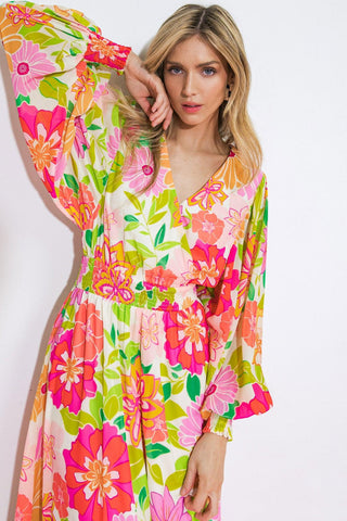 HEADING UPTOWN WOVEN MAXI DRESS - Glamourous Grace