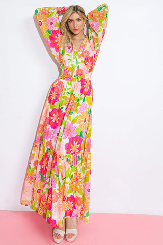 HEADING UPTOWN WOVEN MAXI DRESS - Glamourous Grace