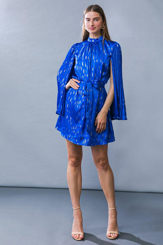 MESMERIZING ELEGANCE WOVEN MINI DRESS - Glamourous Grace
