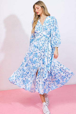 SPECTACULAR MAGIC WOVEN EYELET MIDI DRESS - Glamourous Grace