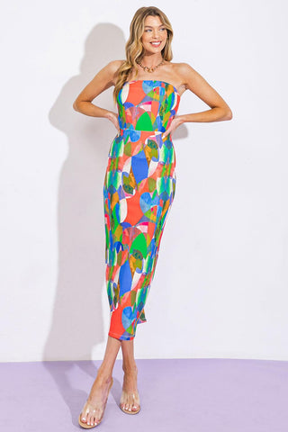 DANCING DIVA PONTI TUBE DRESS - Glamourous Grace