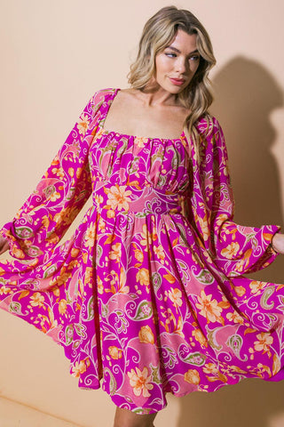 THRIVING ALL NIGHT WOVEN MINI DRESS - Glamourous Grace