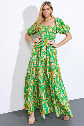 NEVER ENDING DAYS WOVEN MAXI DRESS - Glamourous Grace