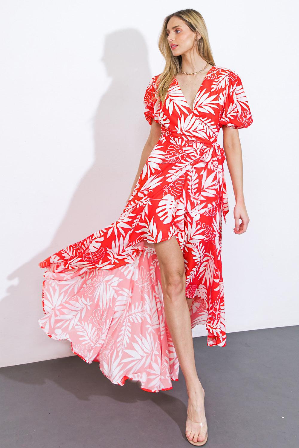 CRAZY IN LOVE WOVEN MIDI DRESS - Glamourous Grace