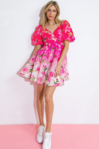 GOTTA GET READY WOVEN MINI DRESS - Glamourous Grace