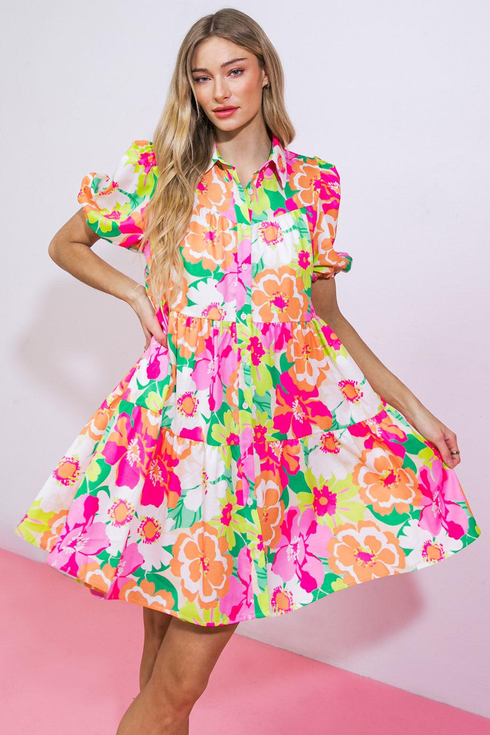 DIVINE INTUITION WOVEN MINI DRESS - Glamourous Grace