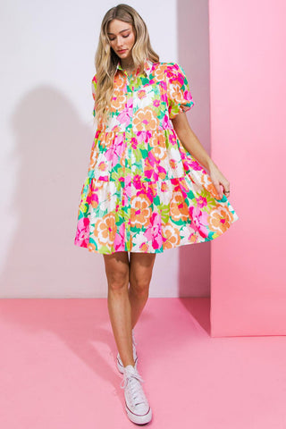 DIVINE INTUITION WOVEN MINI DRESS - Glamourous Grace