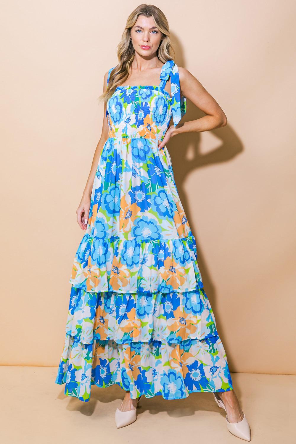 NO MATTER WHERE WOVEN MAXI DRESS - Glamourous Grace