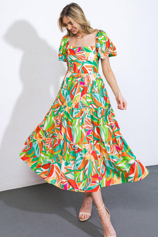 LONG LOST LOVER WOVEN MIDI DRESS - Glamourous Grace