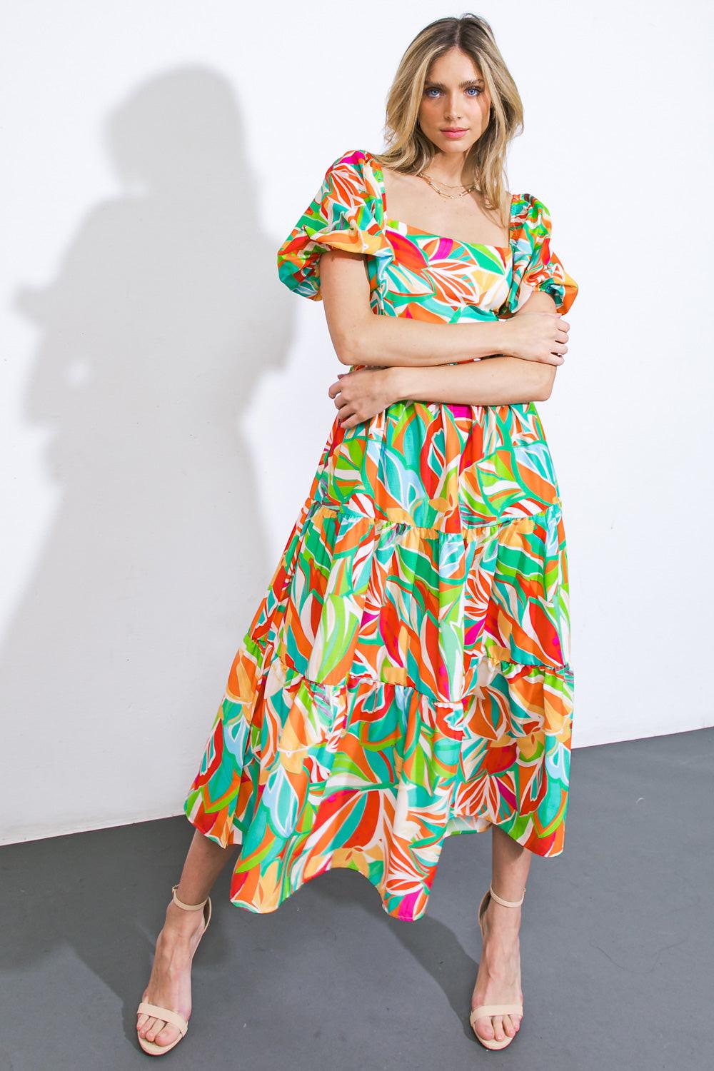 LONG LOST LOVER WOVEN MIDI DRESS - Glamourous Grace