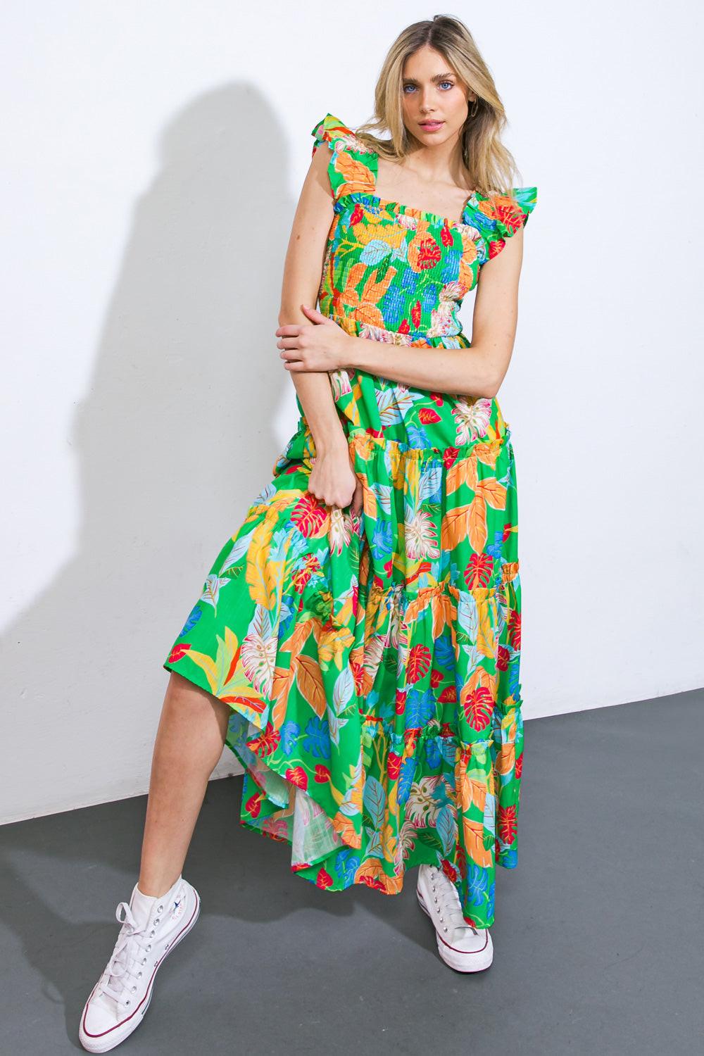 BEACH DATES WOVEN MAXI DRESS - Glamourous Grace