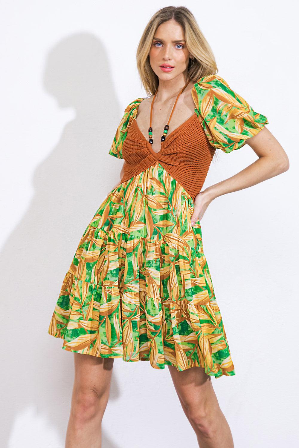 BEACH BUM GIRL'S MINI DRESS - Glamourous Grace