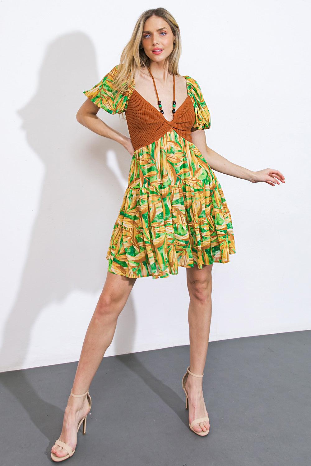 BEACH BUM GIRL'S MINI DRESS - Glamourous Grace