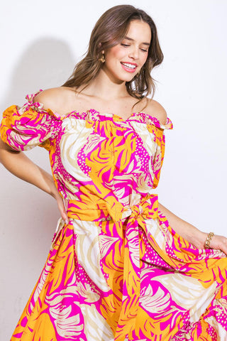 SCENIC OUTINGS WOVEN MINI DRESS - Glamourous Grace