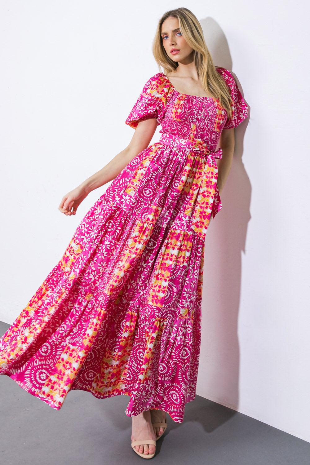 A LEAP OF FAITH WOVEN MAXI DRESS - Glamourous Grace