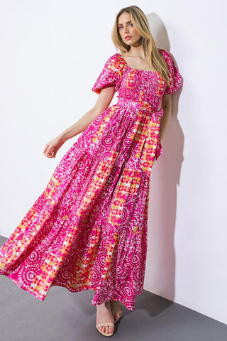 A LEAP OF FAITH WOVEN MAXI DRESS - Glamourous Grace