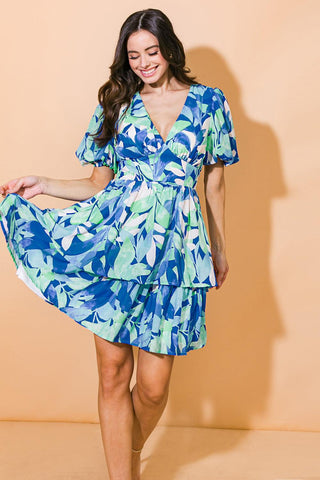 INSTANTLY LOVABLE WOVEN MINI DRESS - Glamourous Grace