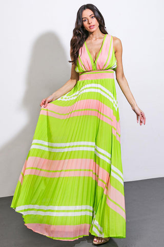 A QUICK TRIP WOVEN MAXI DRESS - Glamourous Grace