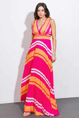 A QUICK TRIP WOVEN MAXI DRESS - Glamourous Grace