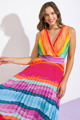 SHORE VACAYS WOVEN MAXI DRESSS - Glamourous Grace
