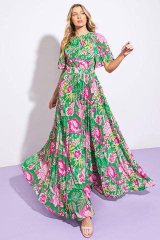 ALL NIGHT REVIVAL WOVEN MAXI DRESS - Glamourous Grace