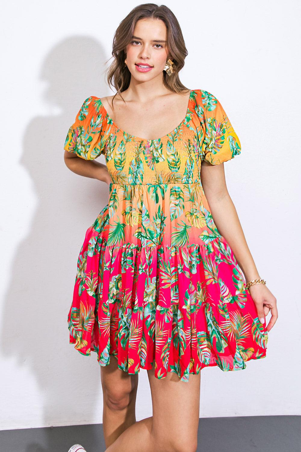 ROAD TO NASHVILLE WOVEN MINI DRESS - Glamourous Grace
