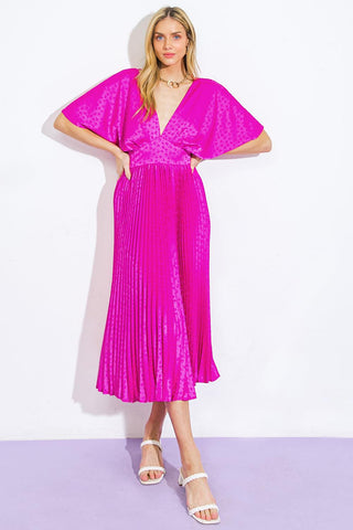 COWGIRL REPEAT SATIN MIDI DRESS - Glamourous Grace
