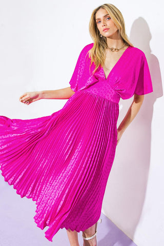 COWGIRL REPEAT SATIN MIDI DRESS - Glamourous Grace