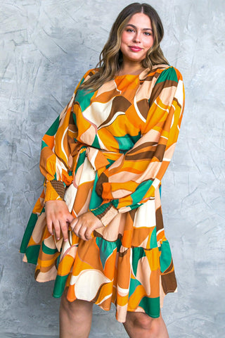 FEEL HAPPINESS WOVEN MINI DRESS - Glamourous Grace